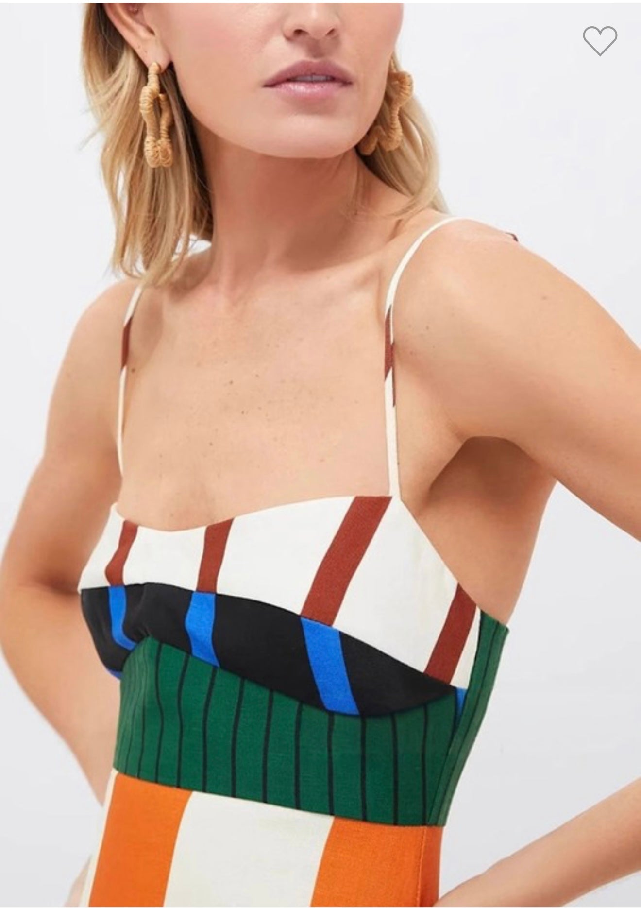 Colorblock Midi Dress