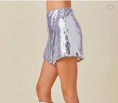 Sequin Skort