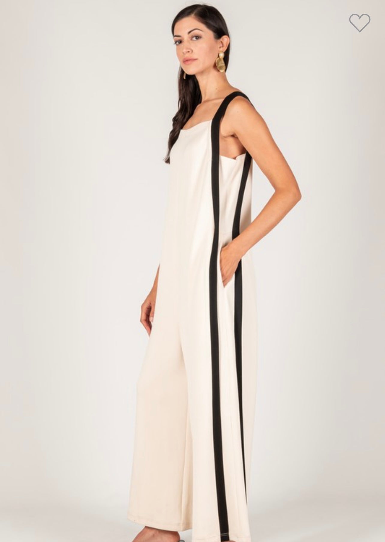 Side Stripe Jumpsuit