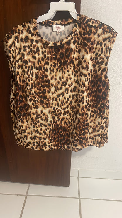 Animal Print Top