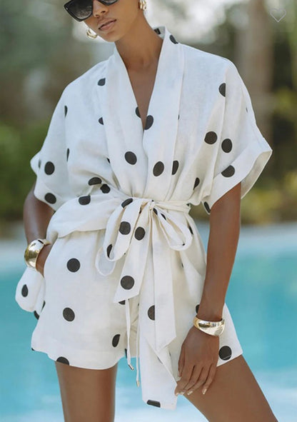 Polka Dot Short Set