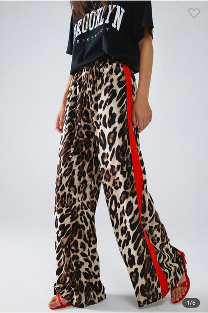 Leopard Stripe Pants