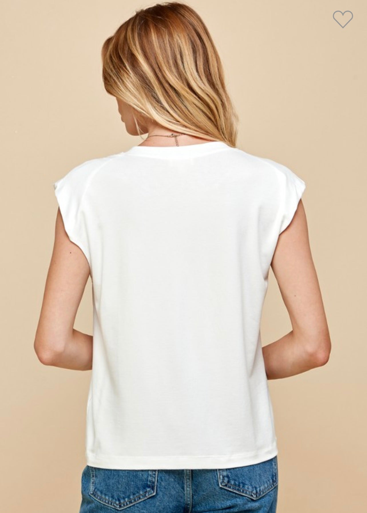 Basic Muscle Tee - White