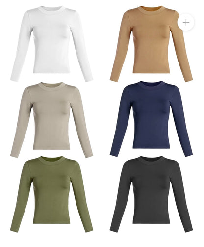 Basic Long Sleeve - Camel