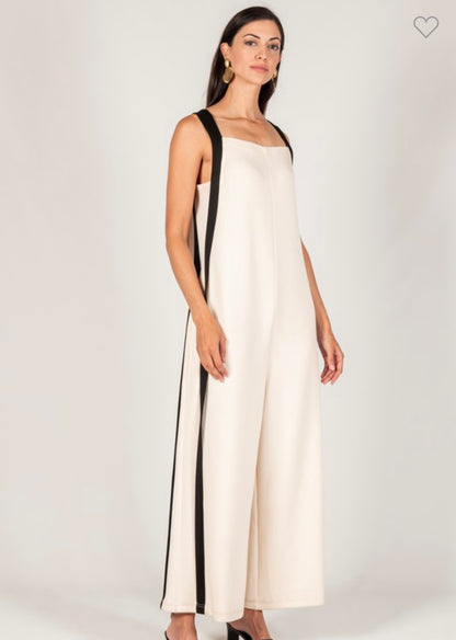 Side Stripe Jumpsuit