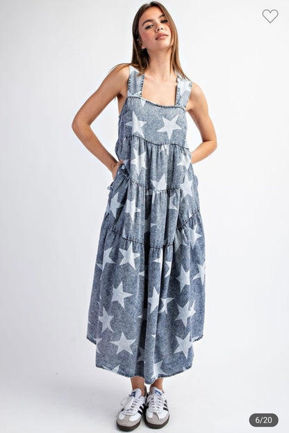 Star Maxi Dress