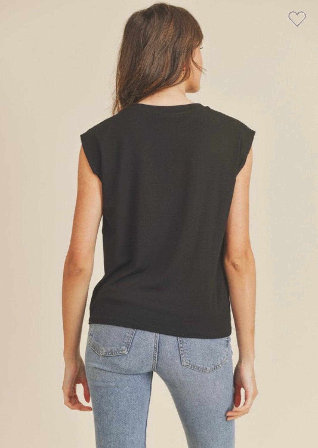 Basic Muscle Tee - Black