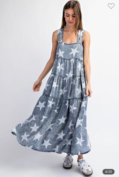 Star Maxi Dress