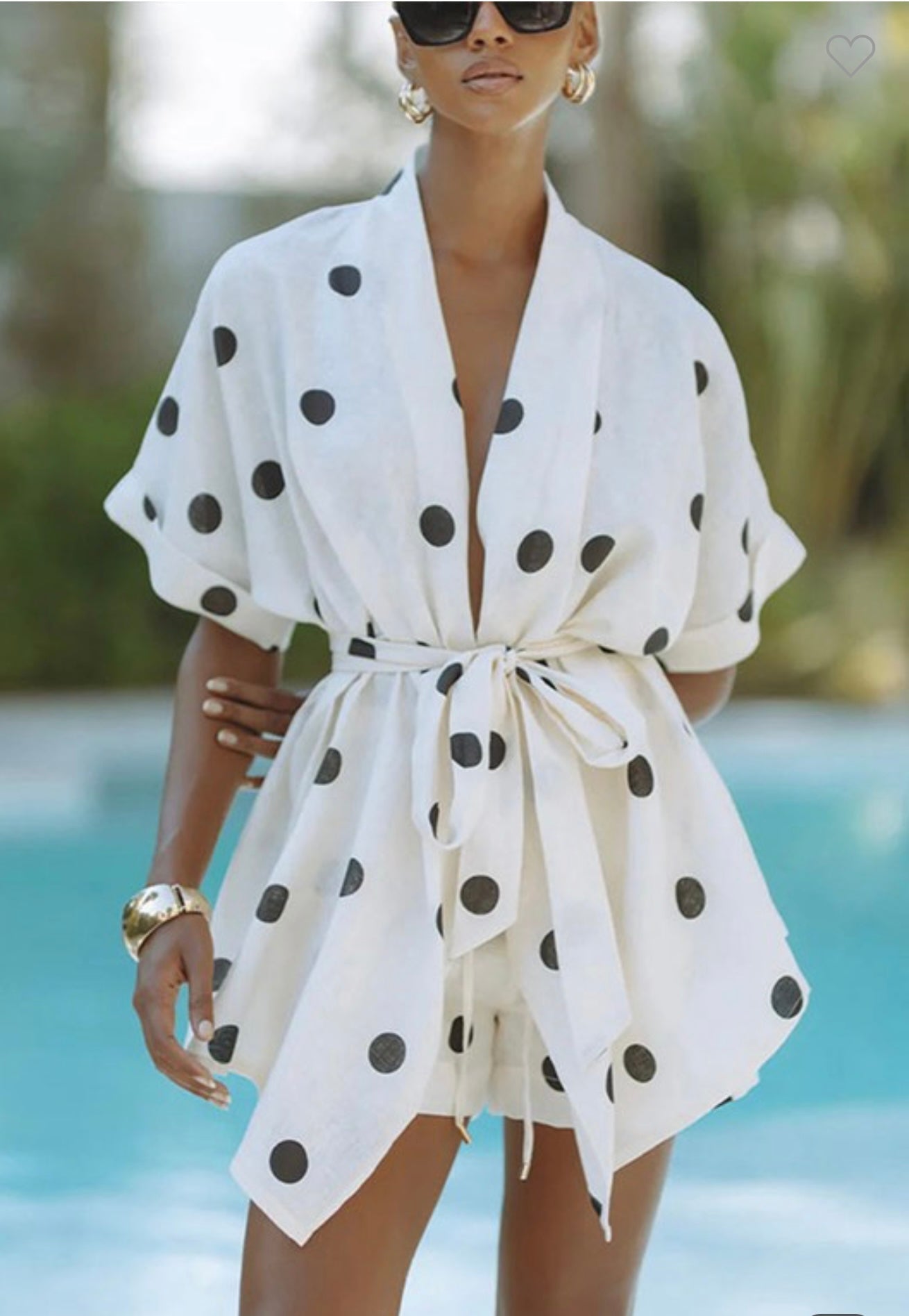 Polka Dot Short Set
