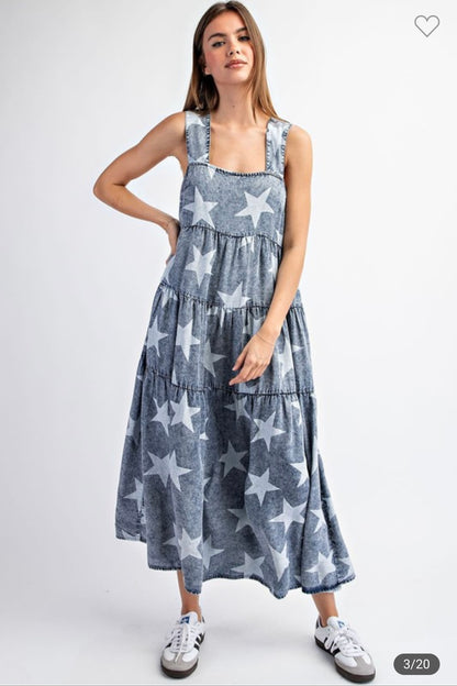 Star Maxi Dress