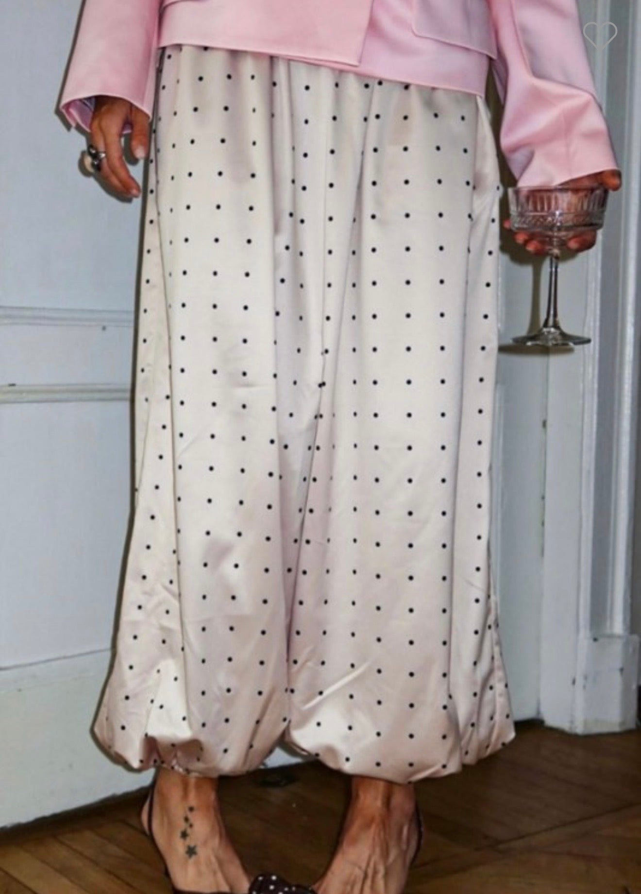 Polka Dot Balloon Pants
