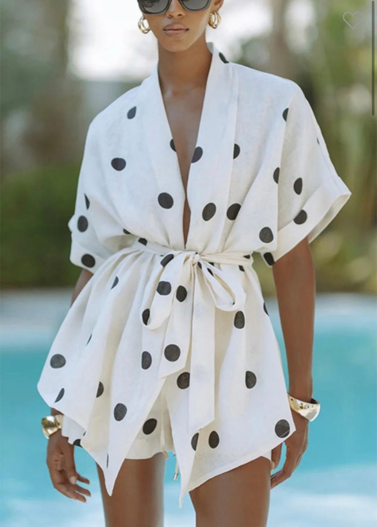Polka Dot Short Set