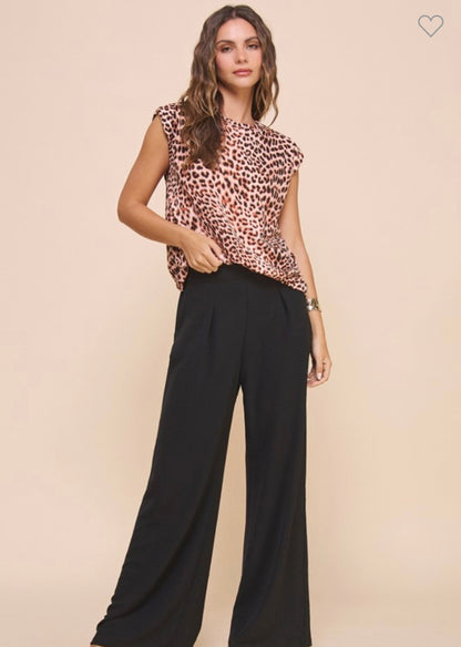 Animal Print Top