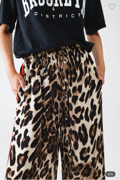 Leopard Stripe Pants