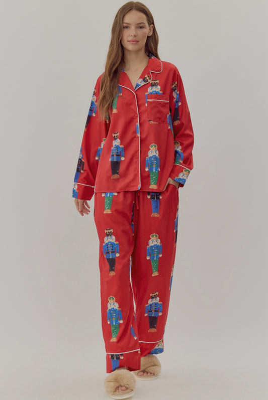 Nutcracker Pajama Set