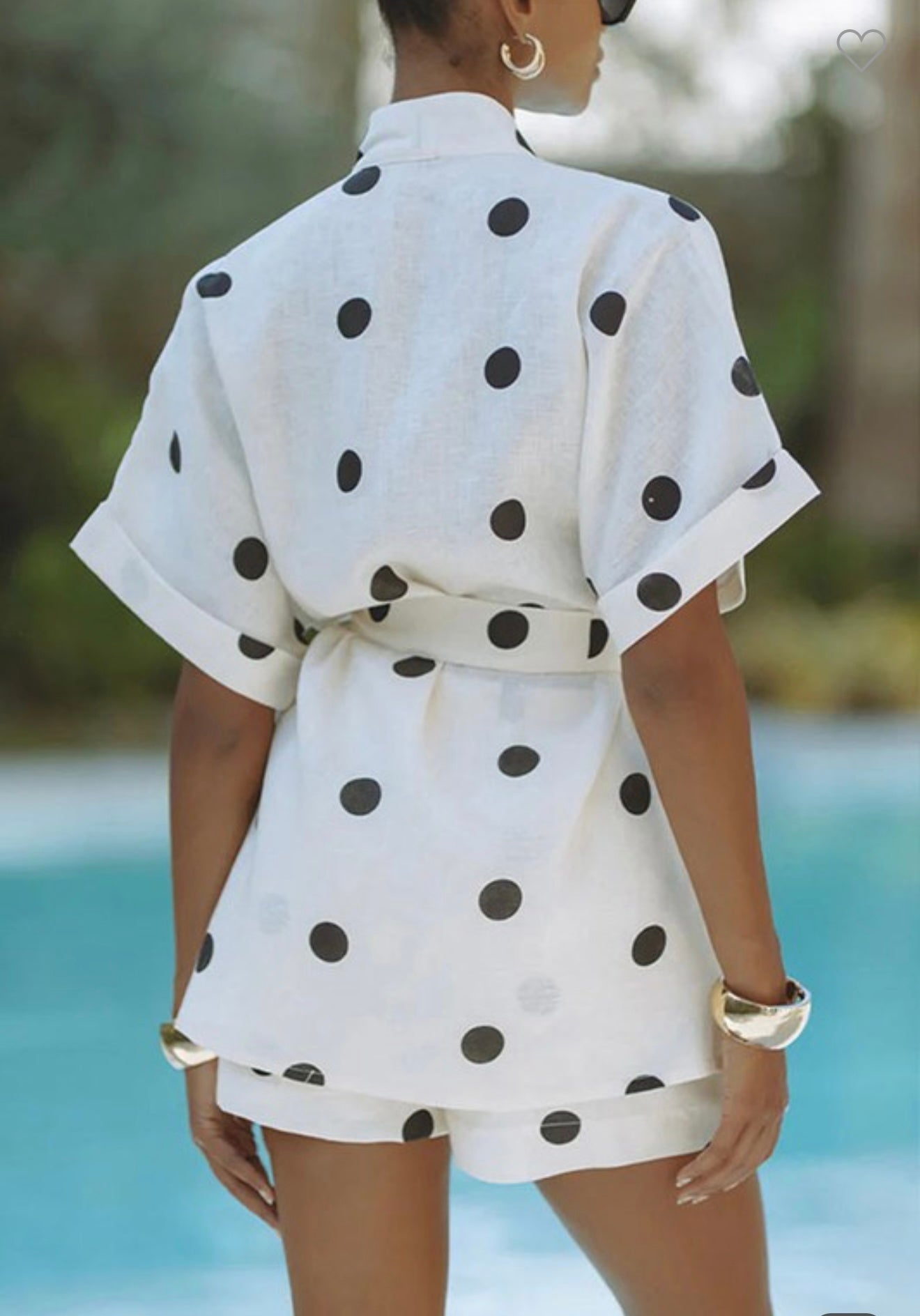 Polka Dot Short Set
