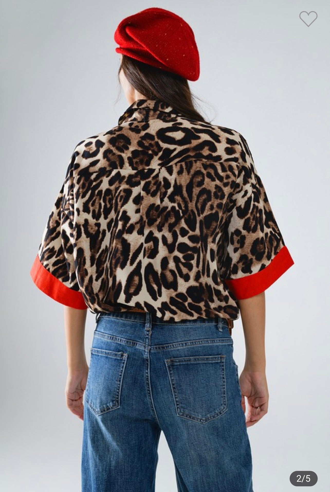 Leopard Top