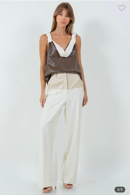Drape Tank Top