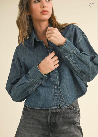 Denim Top