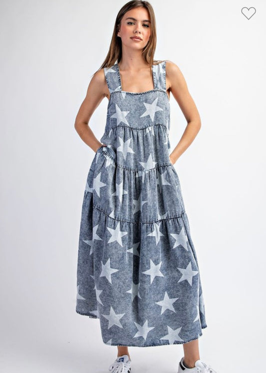 Star Maxi Dress