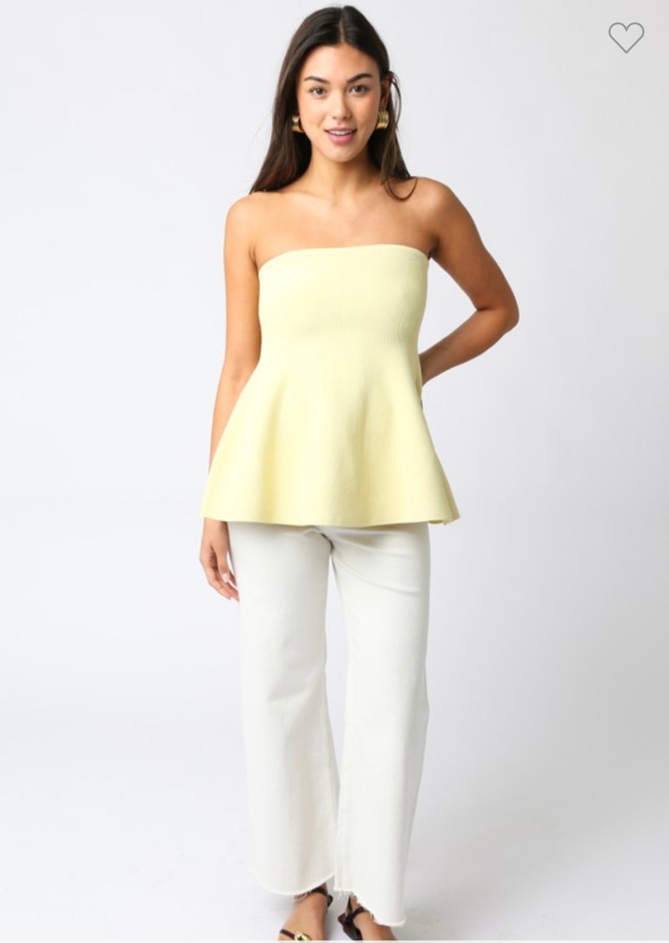 Butter Yellow Top