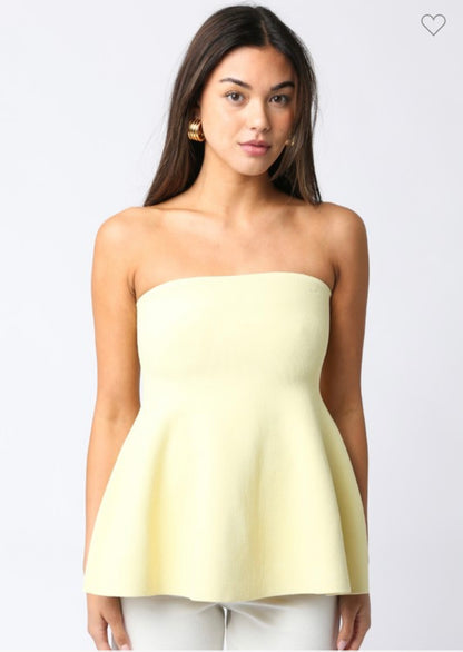 Butter Yellow Top